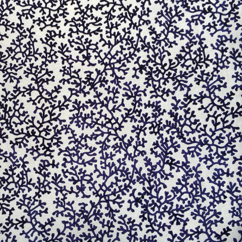 Tissu Charleston, Bleu marine