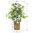 48'' Faux Ficus Tree in Wicker/Rattan Basket
