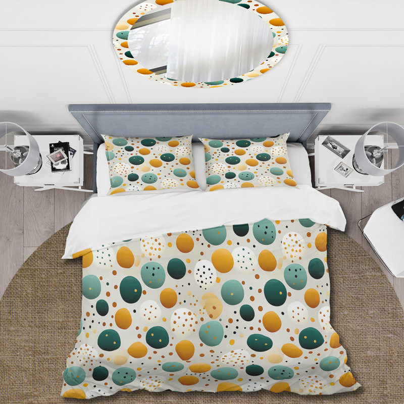 Ensemble de housse de couette Urban Oasis, Housse de couette pour grand lit et 2 taies décor