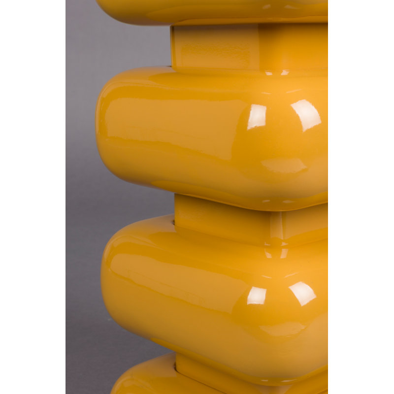 Stubby Accent Stool, Yellow