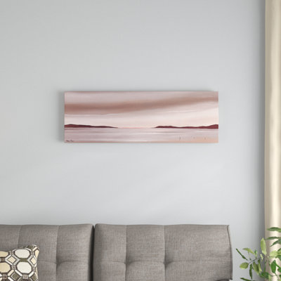 «A Place To Mediation On I» par Hans Paus - Reproduction giclée sur toile panoramique