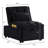 Tufted Single Pull-Out Sofa Bed with Adjustable Backrest And Pillows, Convertible Chaise Lounge-60115445