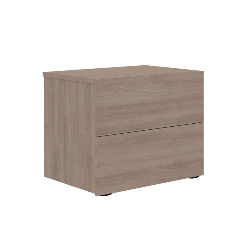 Giniebra 25'' W Nightstand, Brown