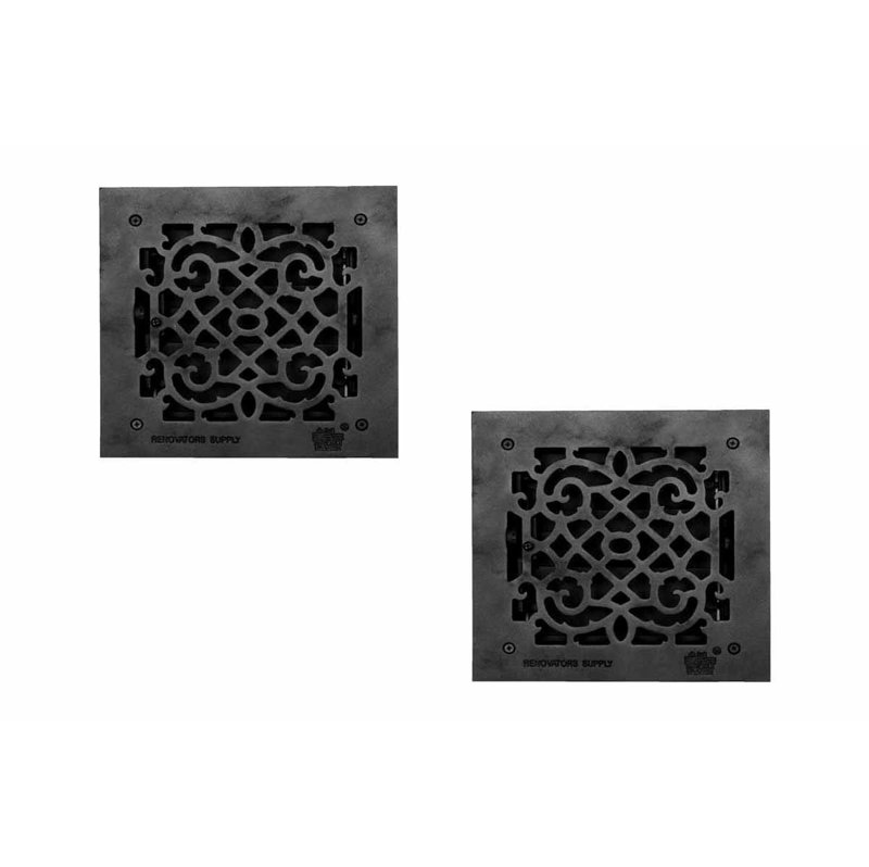 Conduit de conduite en aluminium au registre de chaleur en aluminium 8 po x 8 po