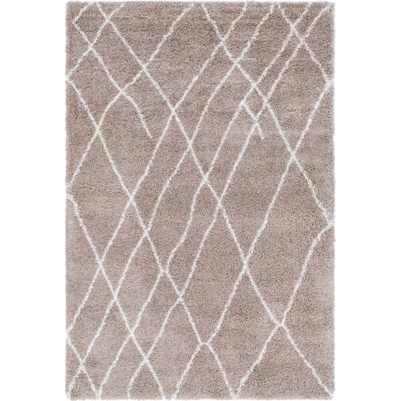 Geometric Indoor Rug, Rectangle 6' x 9'