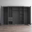 Armoire 117,3 "avec 1 miroir Aria-87967743