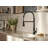 Moen Weymouth Pre-Rinse Spring Pull-Down Single Handle Kitchen Faucet-94342400-113400301