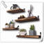 Tablette flottante en bois 5 pièces Fenella
