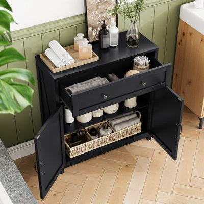 Armoire de ferme avec porte de grange et tablette réglable