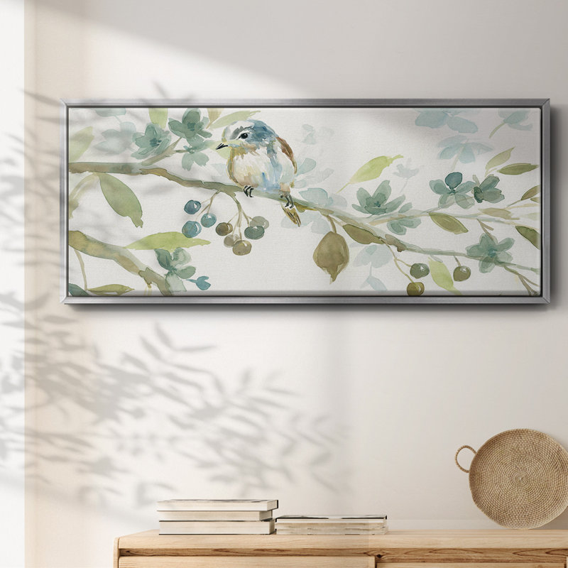 Début du printemps II - toile encadrée, H 12 po x l 30 po