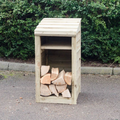 45cm W x 58cm D Wood Log Store