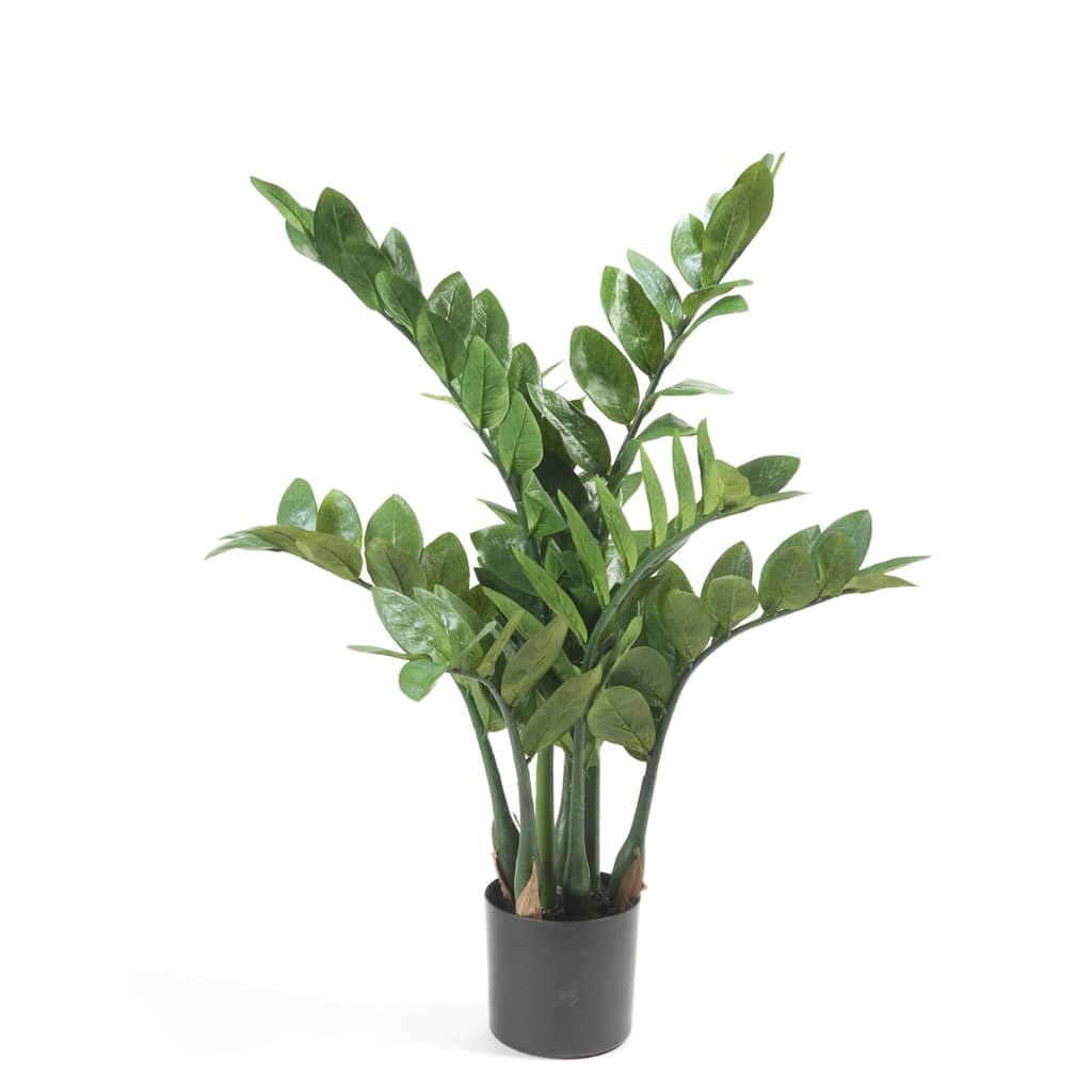 Kunstpflanze Emerald Zamioculcas GlÃ¼cksfeder 70 cm