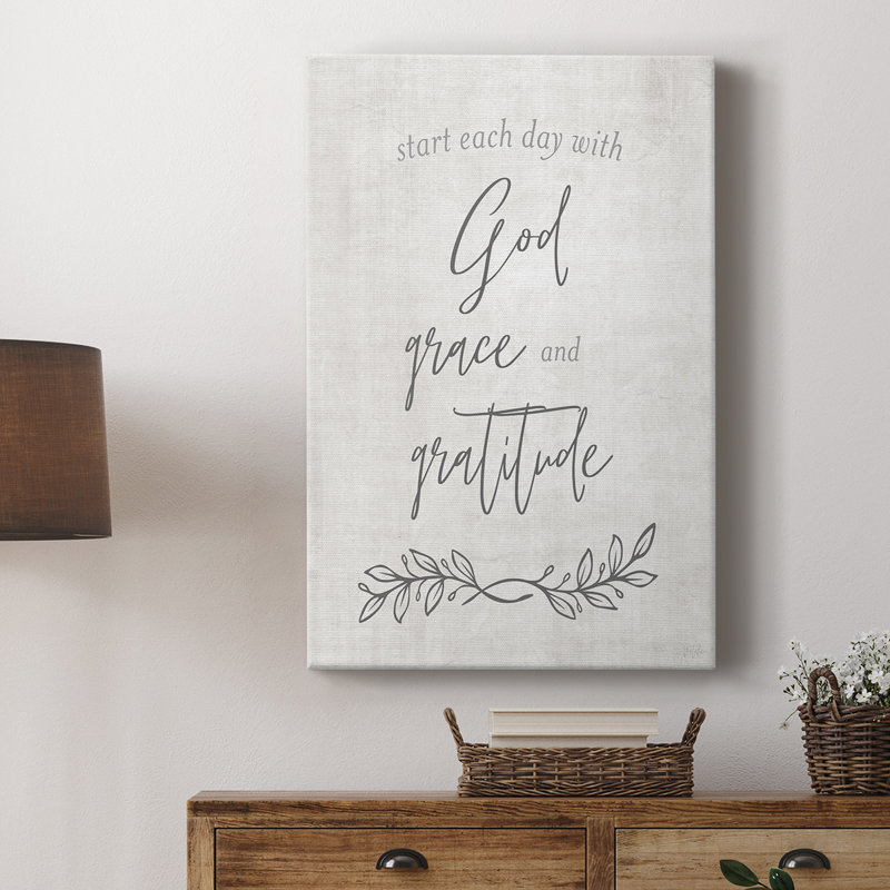 God Grace and Gratitude - galerie sur mesure Cavas, H 36 po x l 24 po
