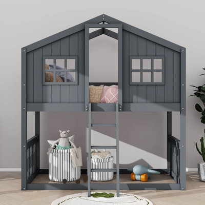 Rigney Twin over Twin Standard Bunk Bed by Harper Orchard