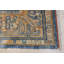 Tapis traditionnel bleu noué à la main-122808685