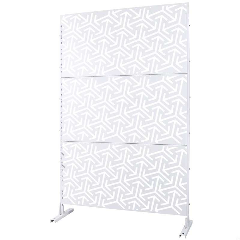 Outdoor & Indoor Privacy Screen, White