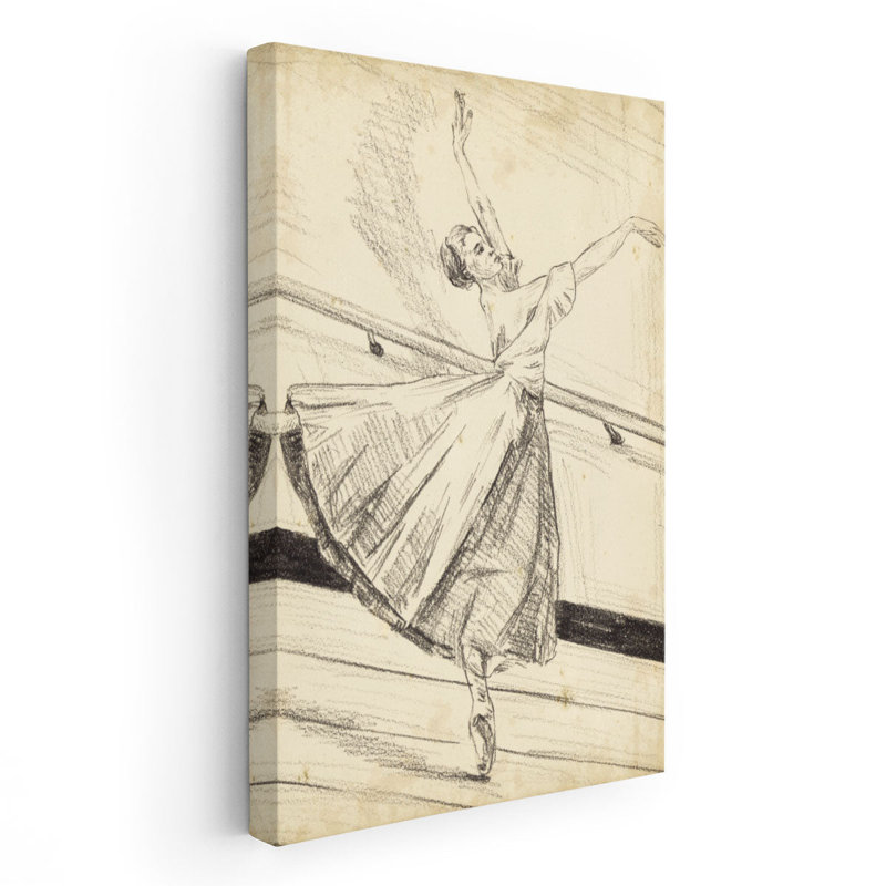 «Whirling Ballet II», reproduction d'art sur toile, H 36 po x l 24 po