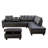 Plyler 97.2" Wide Modular Sectional with Ottoman-1531271661-1531271663
