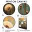 Art nouveau pissenlit blanc collage I - décoration murale pissenlit-789269039-789269014