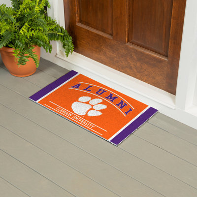 Clemson University Alumni PVC Mat, 28"x16"