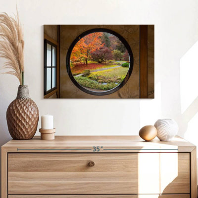 Japanese Garden Window