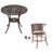 Aribeth 4 - Person Metal Patio Dining Set with Round Table