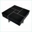 Table basse extensible à 4 voies avec 4 compartiments cachés, base bleu foncé pour le salon-615460508