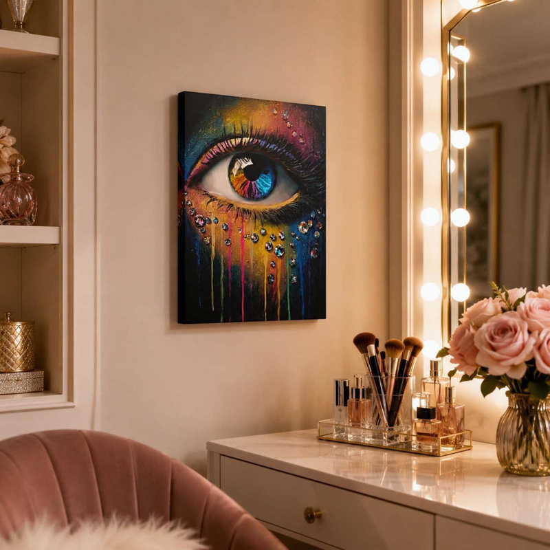 1 Piece Wrapped Canvas Wall Art