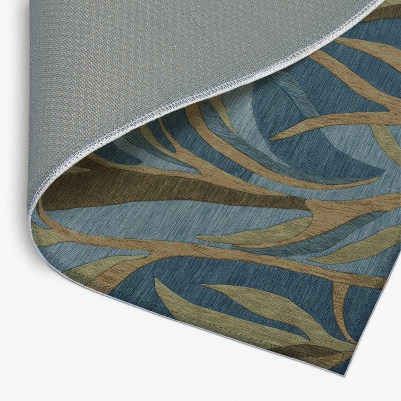Tapis intérieur et extérieur gris Nature, Rectangulaire 2 pi x 3 pi