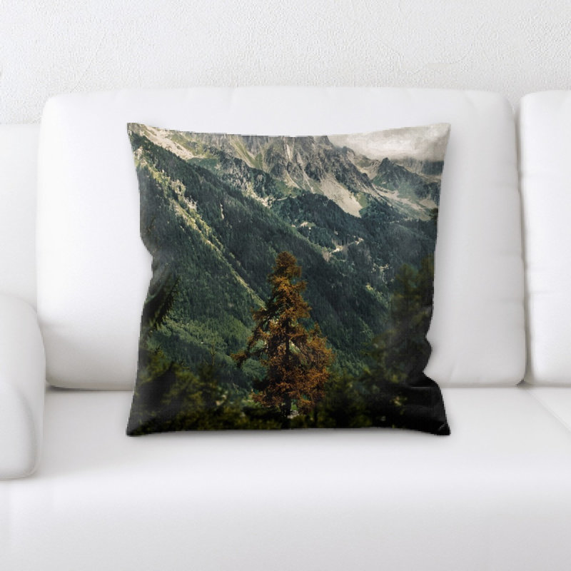 Microsuede Reversible Throw Pillow