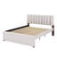 Lit plateforme tapissier avec lit gigogne-189290228