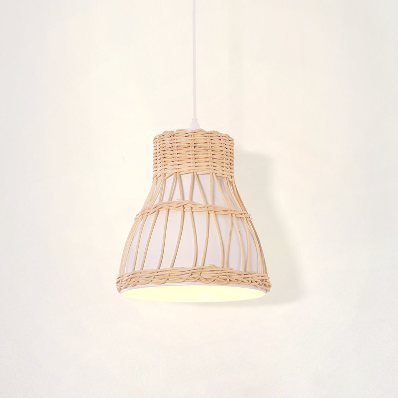 1 - Light Natural Pendant, White