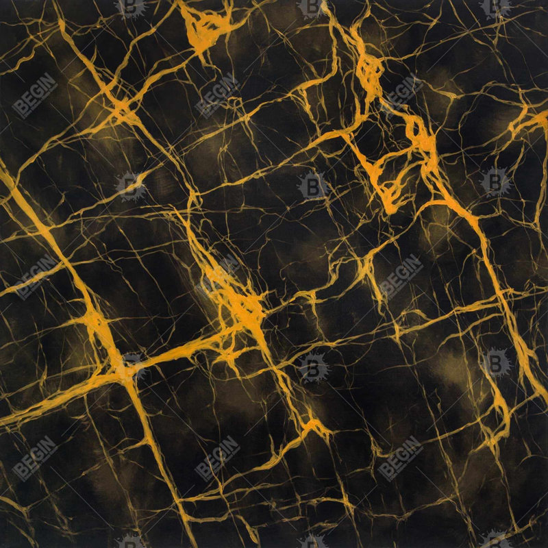 " Black And Gold Marble "
