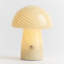 Humber Mini Cordless Glass Mushroom Lamp-70609974-70609969