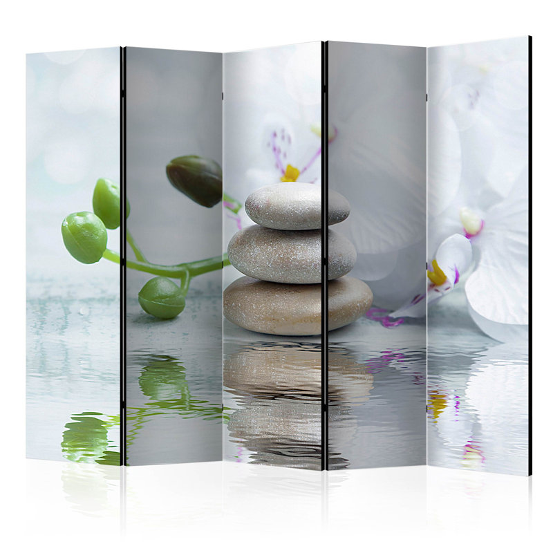 Berkman 225cm W x 172cm H 5 - Panel Folding Room Divider