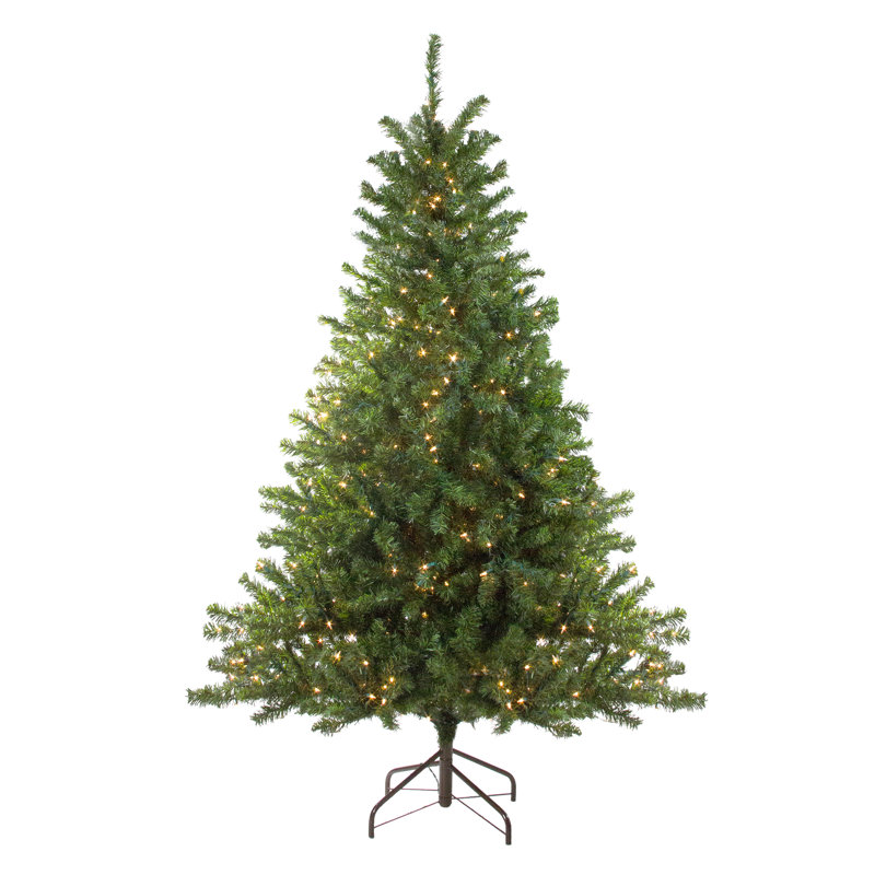 10' Pre-Lit Medium Canadian Pine Artificial Christmas Tree - Clear Lights
