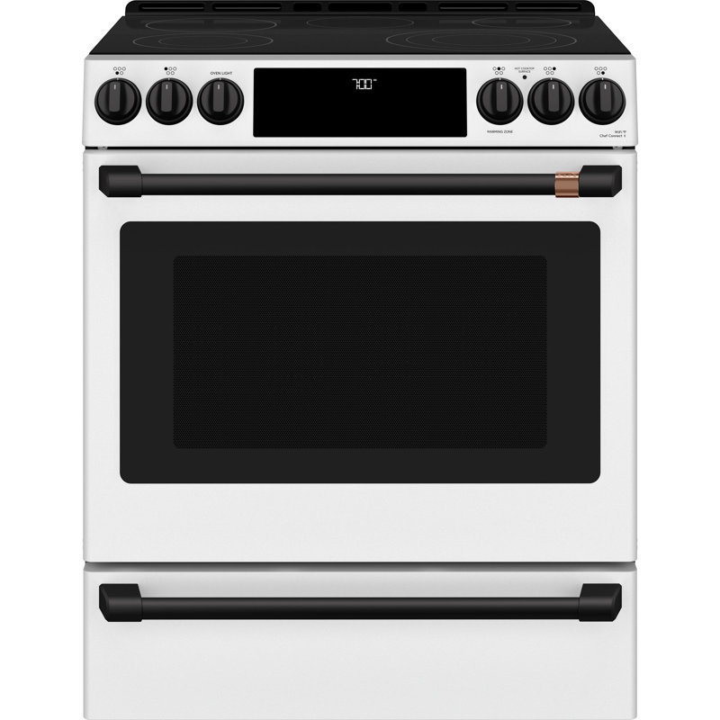 Front Control Electric Range Handle Kit, Flat Black