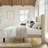 Full Size Upholstered Platform Bed with Wingback Headboard and Wooden Slats-1735546368-1735546372