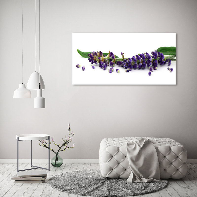 Lavender 1 Piece Wrapped Canvas Wall Art