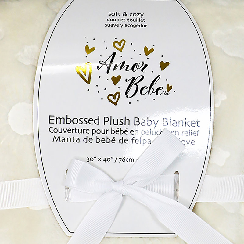 Couverture en vison pour bébé