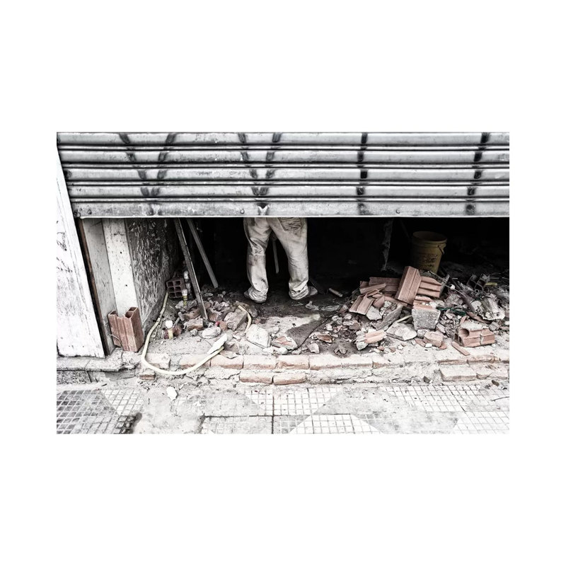 Street Photography Xliii 1 Piece Wrapped Canvas Wall Art, 66.04 cm H x 45.72 cm W x 3.175 cm D