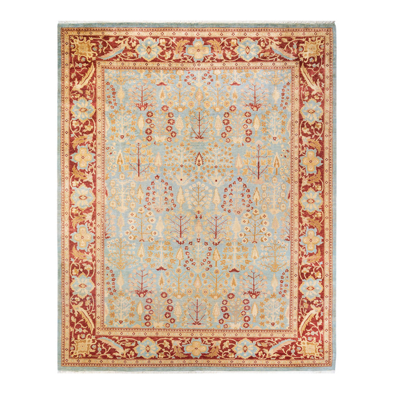 One-of-a-Kind 8' x 10'1" Hand Knotted Area Rug