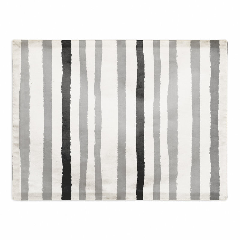 Napperon vertical, Gris