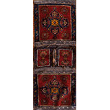 Hand Knotted Wool Floral Area Rug in Pink