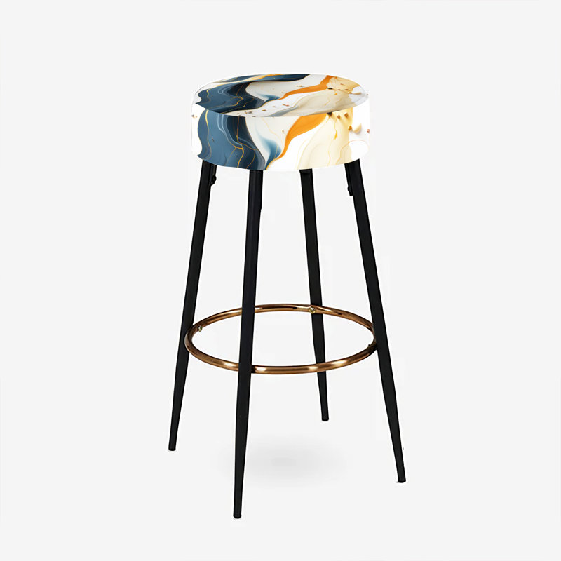 Ensemble de 2 tabourets de bar Tribal Essence