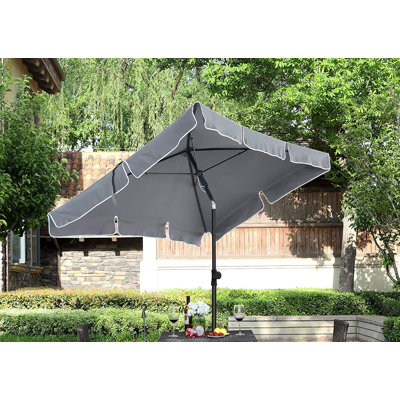 Lyndsey 200cm X 125cm Rectangular Tilt Market Parasol