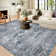 Machine Washable Rug with Rubber Backing for Living Room Oriental Non-Slip Dining Room Rug Easy-Cleaning Vintage Floor Carpet for Bedroom Dining Room Office Nursery Playroom