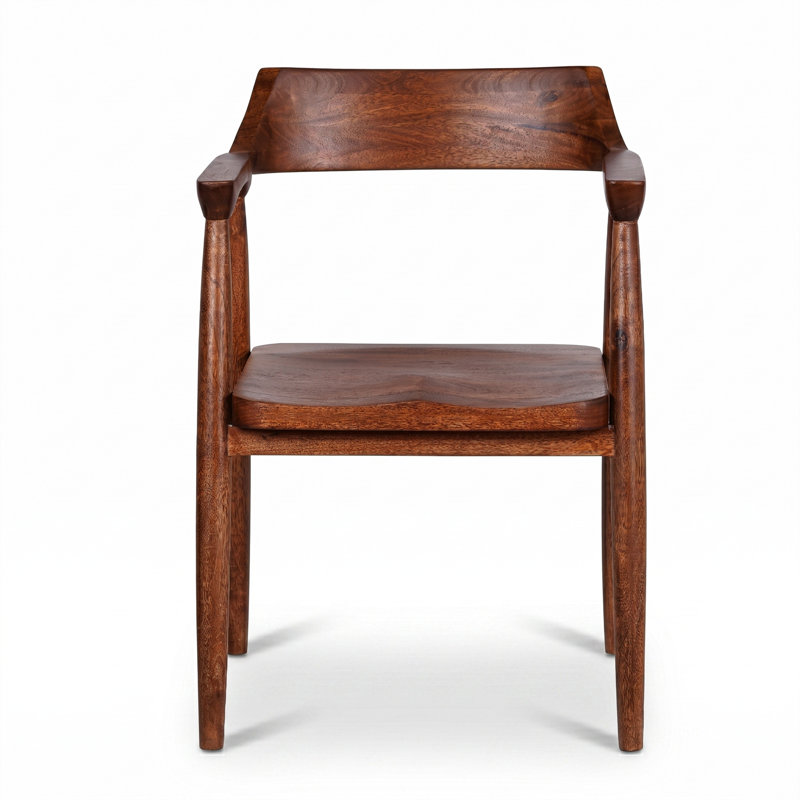 Side Chair in Brown