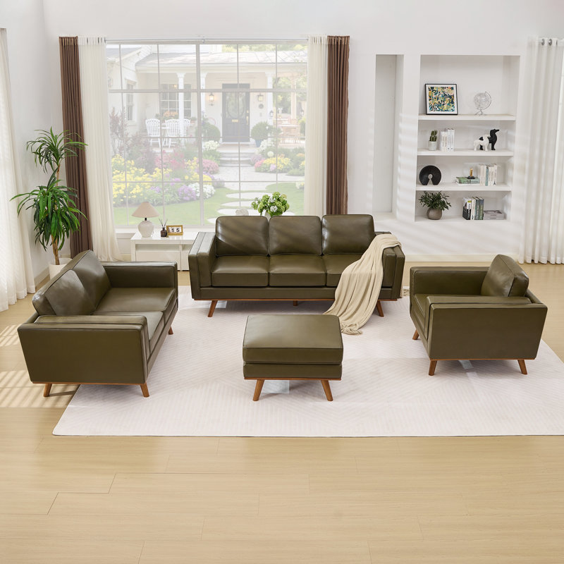 3 - Piece Living Room Set, Green