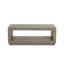 Table basse rectangulaire avec tablette inférieure pour le salon-842273836